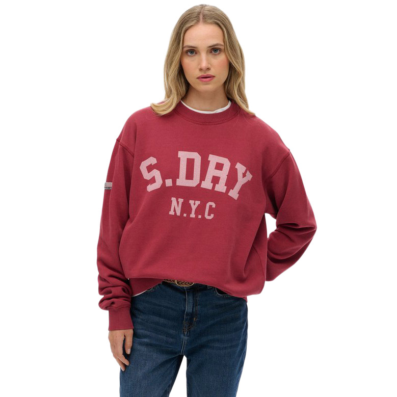 Superdry Athletic Essentials Slouchy Crew Sweatshirt